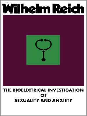 cover image of The Bioelectrical Investigation of Sexuality and Anxiety